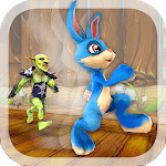 Crazy Bunny Dash Run - Bunny Rabbit Game icon