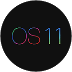 Dark OS11 Emui 5.0 Theme icon
