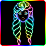 Glowii: Easy Neon Doodle Drawing icon