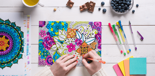 Coloring Book For Adults Free - ColorWolf pc screenshot