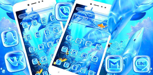 Blue Whale Sea Theme pc screenshot Blue Whale Sea Theme pc screenshot