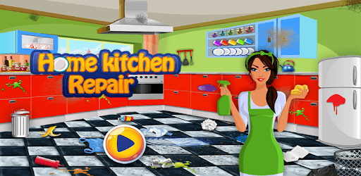 Home Kitchen Repair – Cleaning Games pc screenshot Home Kitchen Repair – Cleaning Games pc screenshot