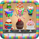 Birthday Cupcake Makers Factory: Cooking Games icon