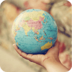 World Map 3D icon