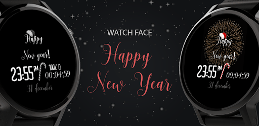Happy New Year Watch Face pc screenshot Happy New Year Watch Face pc screenshot