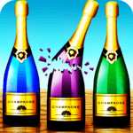 bottle shoot game icon