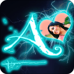 Lighting Text Frames Photo Editor for pc icon