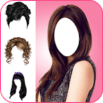 Girls Hairstyle Change Camera Editor icon