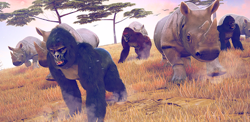 Wild Gorilla Monkey Run Game pc screenshot Wild Gorilla Monkey Run Game pc screenshot