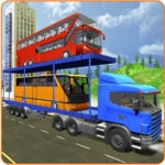 Bus Transporter Truck 2017 - City Bus Simulator icon