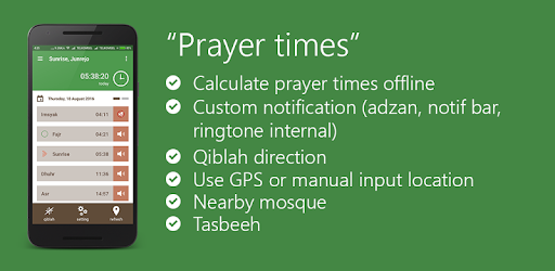 Prayer times, Qiblah, Adzan pc screenshot Prayer times, Qiblah, Adzan pc screenshot