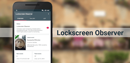 Lockscreen Observer pc screenshot Lockscreen Observer pc screenshot