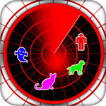 Radar : universal detector icon
