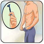 Remove penis Hair icon