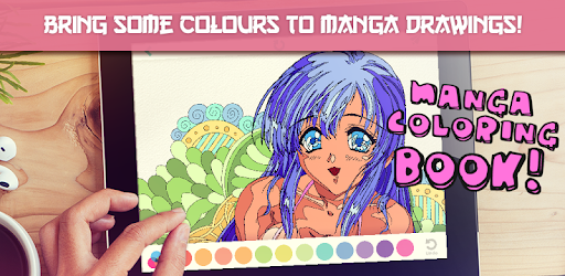 Manga & Anime Coloring Book: Pages For Adults pc screenshot