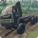 Truck Driver Factory Cargo Transporter icon