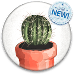 Soothing Cactus Wallpaper HD icon