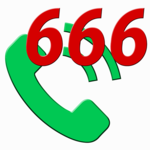 Call 666 and talk to the devil icon