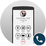 Call Screen Theme Sketch icon