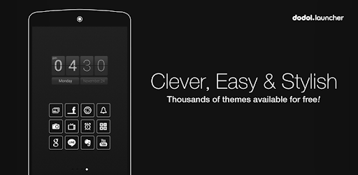 BlackLabel LINE Launcher theme pc screenshot