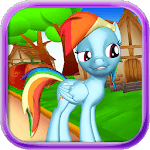 Little Cute Horse Run - 3D Kid icon