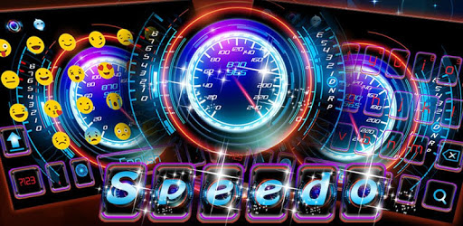 Car speedometer Keyboard Theme pc screenshot