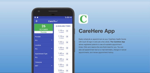 CareHere Appointments pc screenshot CareHere Appointments pc screenshot