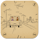 Cartoon Lovers Paper Theme icon
