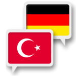 Turkish German Translate icon
