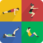 Workouts at home - lose weight,abs,legs arms,chest icon