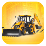 Backhoe Loader Working Machine icon