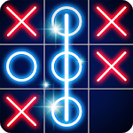 Tic Tac Toe Glow - Puzzle Free Game icon