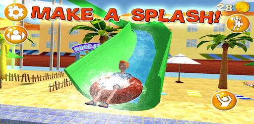 Aqua Waterslide Rush Racing pc screenshot