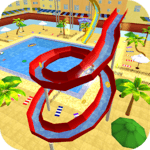 Aqua Waterslide Rush Racing for pc icon