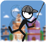 Swing Rope Hero Ninja Jump icon