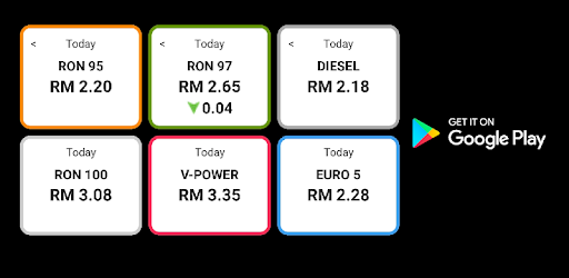 Malaysia Fuel Price pc screenshot