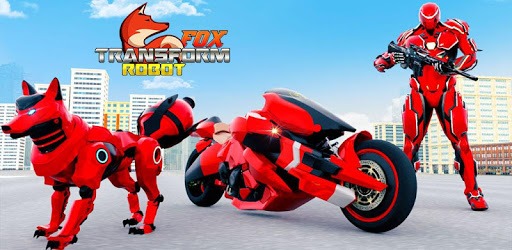 Wild Fox Transform Bike Robot Shooting: Robot Game pc screenshot