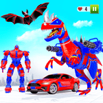 Flying Dino Transform Robot: Dinosaur Robot Games icon