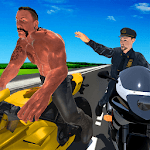 Police Bike Criminals Chase: Arrest City Gangster icon