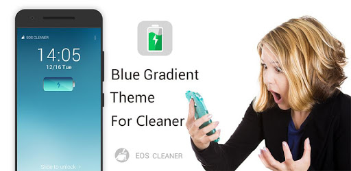 Blue Gradient For Cleaner pc screenshot Blue Gradient For Cleaner pc screenshot
