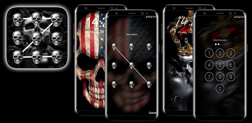Skull 3D Pattern Lock Screen pc screenshot Skull 3D Pattern Lock Screen pc screenshot