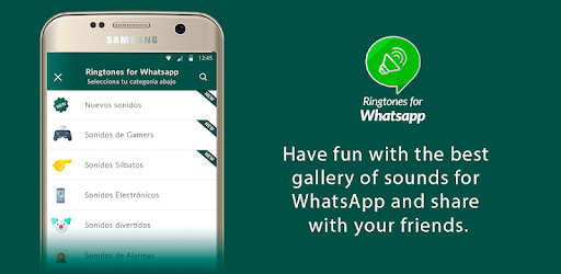 Ringtones & Notification Sounds for WhatsApp pc screenshot