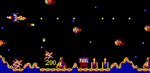 Scrambler – Classic 80s Arcade Game pc screenshot Scrambler – Classic 80s Arcade Game pc screenshot