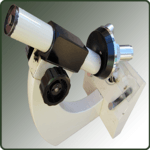 Microscope Realistic icon