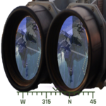 Military Binoculars Simulated icon