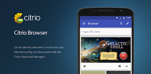 Citrio Browser pc screenshot