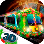 Christmas Train Driving Sim icon