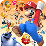 Emoji Amazing Talking Stickers for all Messengers icon