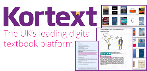 Kortext pc screenshot