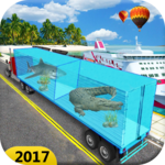 Sea Animal Cargo Truck Free icon